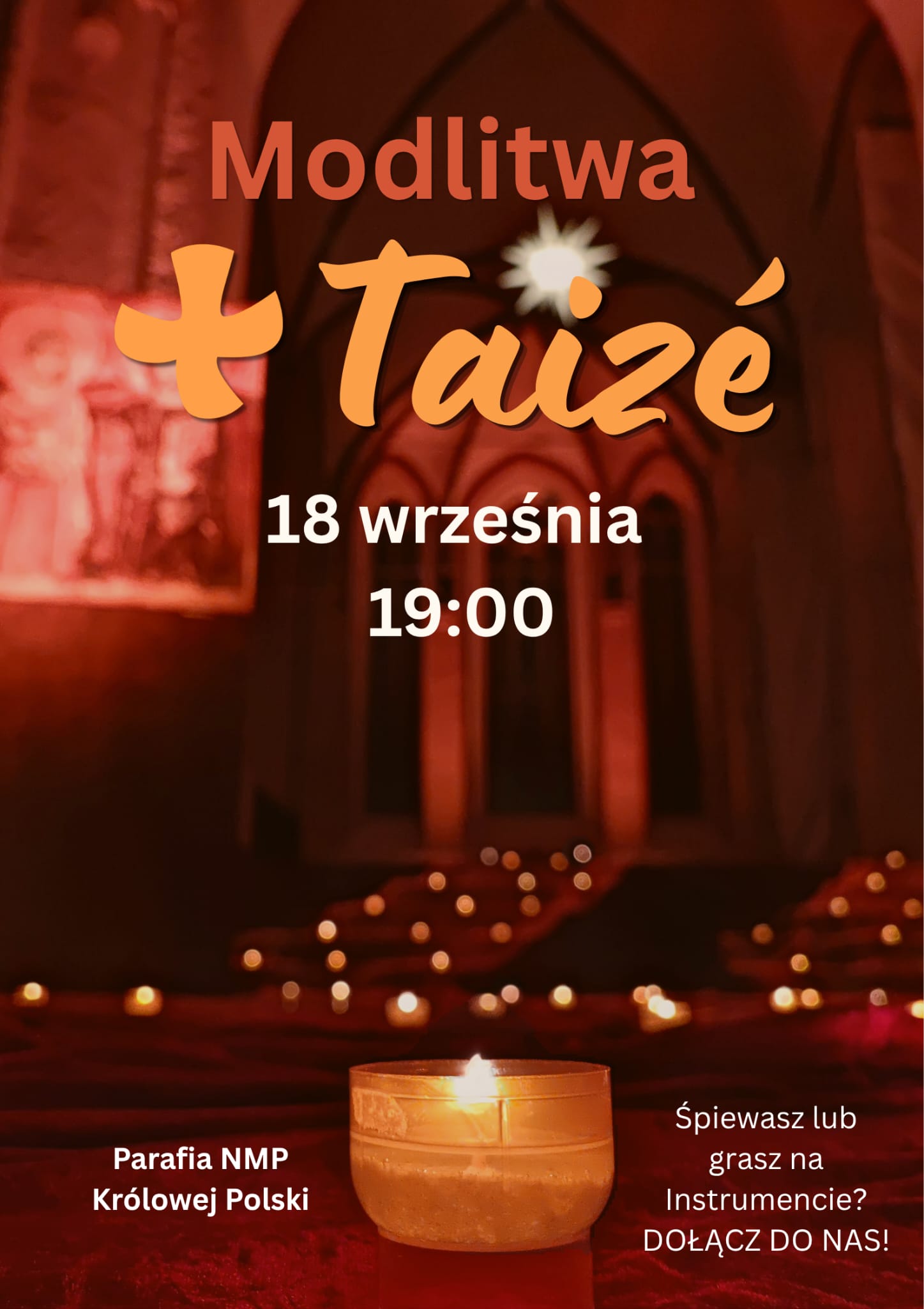 modlitwa taize plakat wrzesien